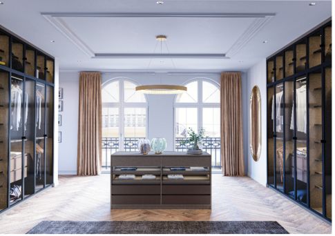 Gagnez de la place avec un dressing sur mesure, cr&eacute;&eacute; par Cuisines de Ma&icirc;tre &agrave; Rennes